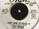 Northern Soul   ***    Little Richard ** I Don ' t Want To Discuss It **