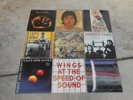 PAUL McCARTNEY-WINGS-9 LP'S-POSTERS-S/T-BAND ON THE RUN-VENUS AND MARS-MORE