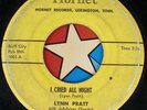 45 RPM record Lynn Pratt Hornet 1003 red headed woman / I cried all night 1959