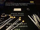STEVE REICH : DRUMMING/MUSIC FOR MALLET INSTRUMENTS AVANTGARDE 3LP BOX 1974 DGG