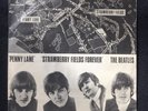 Beatles: Penny Lane / Strawberry fields forever. Rare Danish issue. EX