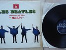 THE BEATLES VERY RARE FRENCH FRANCE LP 33 T ODEON LABEL BLEU HELP OSX 230