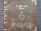 Venom At War With Satan Lp VG+++ Inserts Black Death Heavy Metal  Neat Records