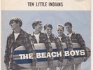 BEACH BOYS Ten Little Indians RARE Sweden 45 ALT misprint sleeve SWEDISH surf