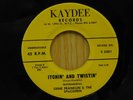 Gene Franklin & Spacemen 45 Itchin and Twistin bw Rockin The Fish on Kaydee inst