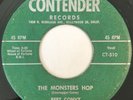 * BERT CONVY Monster Hop/The Gorilla HALLOWEEN POPCORN ROCKER Contender 45 HEAR