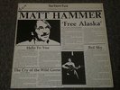Matt Hammer Free Alaska  1979 Private Label Folk Rock FAST SHIPPING