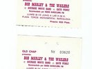 BOB MARLEY: SPAIN 2 VINTAGE TICKET STUB-BULLRING 1980,BARCELONA-ONLY COLLECTORS