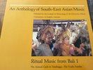 An Athology of South East Asien Music,LP,Ritual Music from Bali