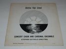 Whittier High School 1974 Concert Choir & Cardinal Ensemble Choral School Band