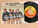 The BEACH BOYS Ten Little Indians Orig. 1963 Capitol 45 & Picture Sleeve VG+/NM