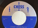 Blues Soul R&B Rocker 45 Larry Liggett Crazy Song on Chess HEAR