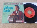 Johnny Cash  - Little Drummer Boy -  US Christmas Picture Sleeve PS 7