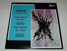 Bartok: The Last Two Works Ulrich Koch Gyorgy Sandor Turnabout VOX TV-S 34483