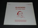 Django The Later Years Django Reinhardt Ragtime/Jazz La Roulotte MA-3 RARE