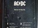AC/DC Back In Black 8-Track Tape Atlantic 1980 Malcolm Young Angus Tested Works