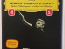 REEL TO REEL BEETHOVEN SYMPHONY 4 5 BERLIN PHILHARMONIC HERBERT VON KARAJAN