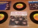 COLLECTION OF Beatles SINGLES NM-M