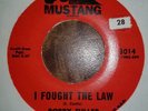 BOBBY FULLER FOUR?I FOUGHT THE LAW?LITTLE ANNIE LOU?45 MUSTANG?c1965?NEAR MINT
