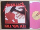 METALLICA kill em all RE FRENCH LP VINYL 12