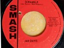 SURF HOT ROD INSTRUMENTAL 45: JAN DAVIS Scramble/Snow Surfin’ Matador SMASH