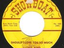 R&B Popcorn 45 LUTHER BOND & THE EMERALDS 
