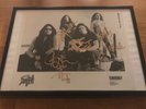 Death Chuck Schuldiner, Gene Hoglan, Bobby Koelble...autograph signed photo rock