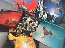 URIAH HEEP 6LPs ..DEMONS..MAGICIANS..SWEET F...HIGH AND...RETURN...WONDERWORLD