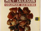 Milt Jackson & Coleman Hawkins - Bean Bags LP - Atlantic Black Label Mono DG VG+