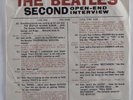 Interview 45 BEATLES Second Open-End Interview CAPITOL VG+ promo picture sleeve