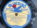 Bluebird 6869 Arthur Smith Trio MORE PRETTY GIRLS THAN ONE # 2 78 rpm1937  E-/E