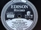  EARL OLIVER’S JAZZ BABIES - ‘SHOW THAT FELLOW THE DOOR’ EDISON DIAMOND DISC HOT