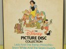 Disney Picture Disc Box Set Snow White Pinocchio Lady & The Tramp