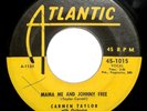 rare rnb 45 Carmen Taylor  Big Mamou Daddy / Mama Me And Johnny Free  1953