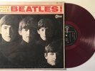Meet The Beatles - Odeon #OR-703 - Collectible Japanese - Rare Red Vinyl