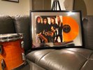 metallica The $5.98 Ep Garage Days Re Visited. Rare orange Vinyl. Framed.