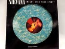 NIRVANA 'Smells Like Teen Spirit' 12 Inch Vinyl PICTURE DISC Die-Cut Cover - U03