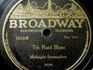 78RPM  PRE-WAR JAZZ  MIDNIGHT SERENADERS  BROADWAY 1216