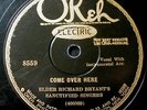78RPM  PRE-WAR GOSPEL    ELDER RICHARD BRYANTS SANCTIFIED SINGERS.   OKEH 8559