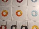 TEN 45 RPM JUKEBOX RECORDS - VG - 50s & 60s - BIG HITS - BEATLES - STONES & MORE