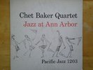 CHET BAKER Live In Ann Arbor LP Pacific Jazz DG Mono Red Vinyl Russ Freeman
