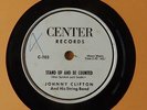 BILL HALEY as JOHNNY CLIFTON Stand Up / Loveless Blues CENTER 78 RPM Rockabilly
