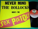 Sex Pistols - Never mind the bollocks BRAZIL 1st press LP 1978