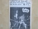 SNIFFIN' GLUE #4 Original UK fanzine The Clash Buzzcocks Saints Patti Smith
