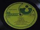 DEEP PURPLE fireball 1974 HARVEST SHVL793 US CONTRACT PRESS VG-/VG+ RARE