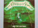 Metallica - Ride The Lightning - French Green Cover 1984 - Bernett SB18026 EX
