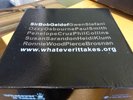 FEED THE WORLD - BAND AID - OFFICIAL NUMBERED LTD SIR BOB GELDOF BOXED PLATE