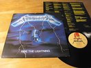 METALLICA Ride The Lightning LP 1984 MFN 27 French Press w/OIS |Death Angel|