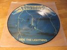 METALLICA Ride The Lightning Picture-Disc RARE 1st Press 1986 MFN 27 P NO BARCOD