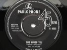 Beatles - She Loves You - UK 1963 Earliest Ever Press UNDOCUMENTED 'JA' Stamper